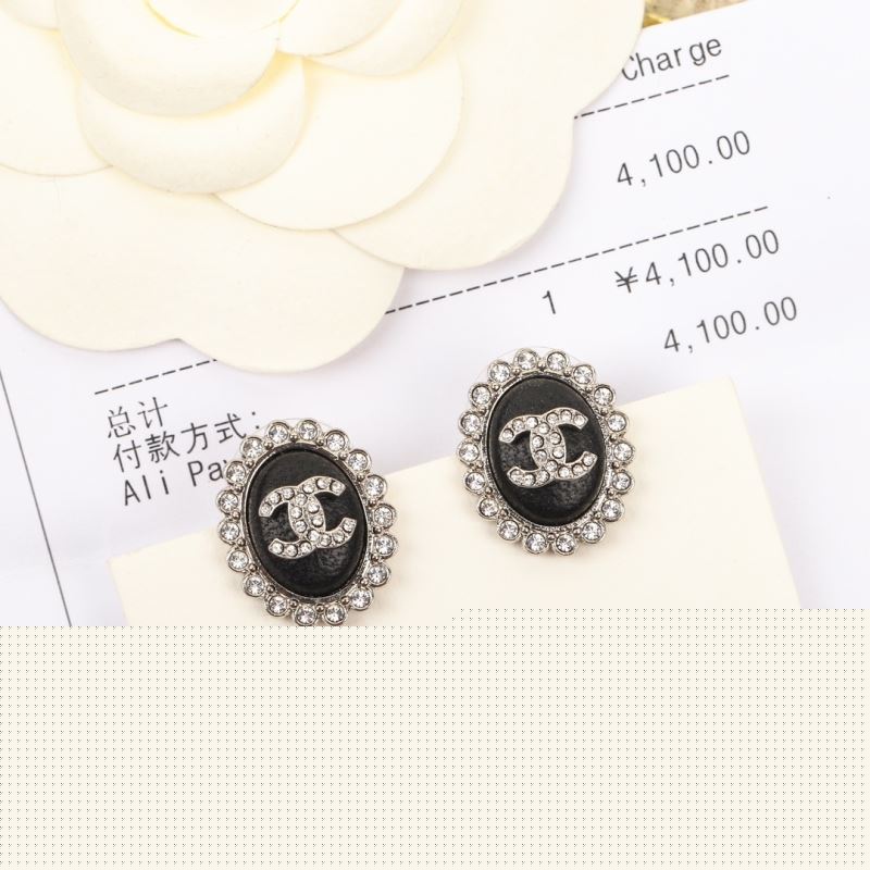 Ch*el earrings